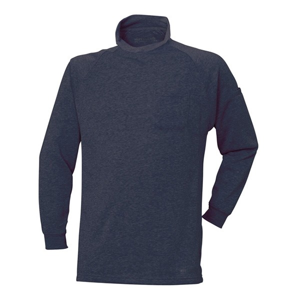 アタックベース ハイネック 裏フリース 作業着 作業服 防寒 静電気防止