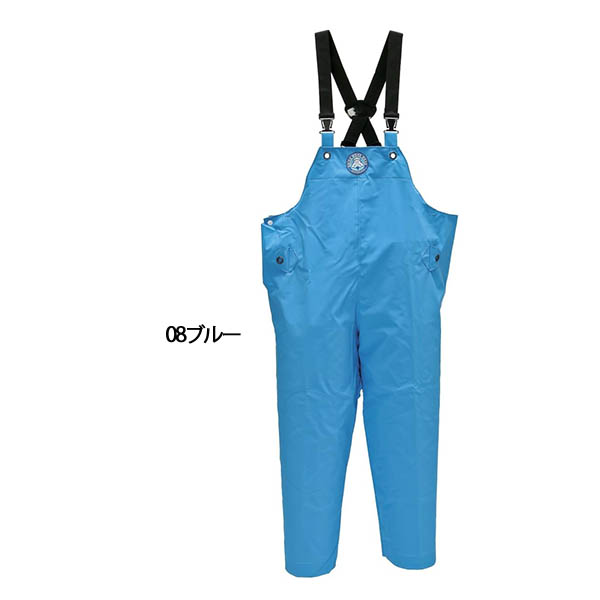 阪神素地 サロペット 水産用 防水 マリンズボン レインパンツ RA-97