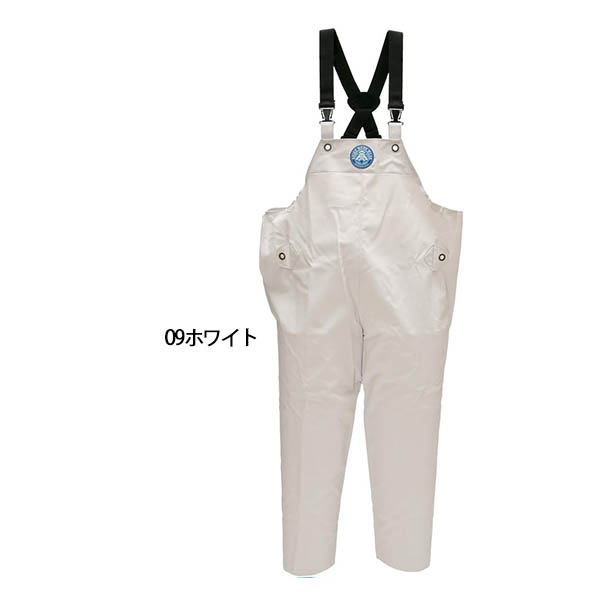 阪神素地 サロペット 水産用 防水 マリンズボン レインパンツ RA-97