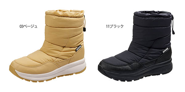 防寒ブーツ アサヒ 軽量 アウトドアプロダクツ 713WS 厚底 3E 防水