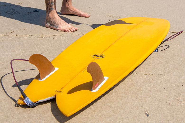 サーフボード ALOHA Surfboards アロハ KEEL TWIN 6'4