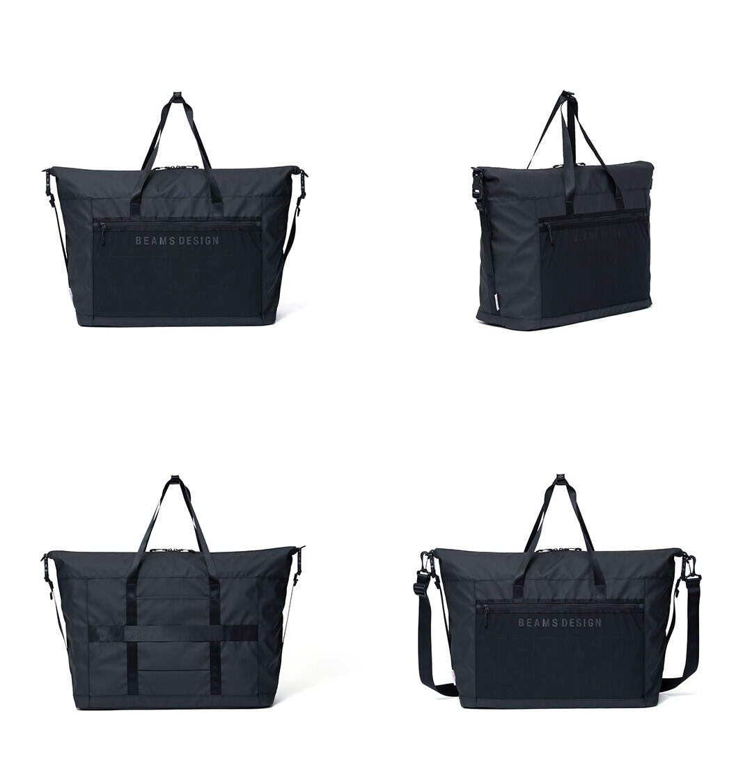 正規販売店】BEAMS DESIGN ELASTIC MESH ボストンバッグ【BMMH0BB1