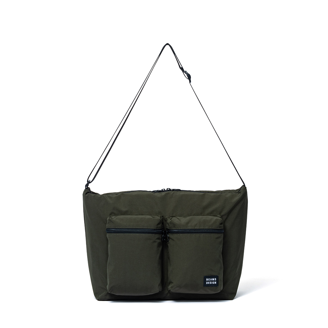 【40%OFF】【正規販売店】BEAMS DESIGN Always ショルダーバッグ【BMMH4ES4】 ［ビームスデザイン］ メンズ ユニセックス カバン 軽量 シンプルの画像