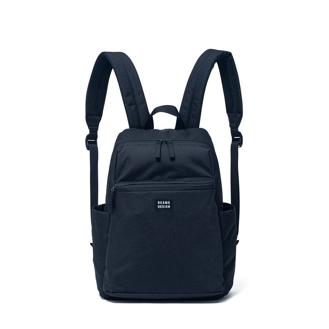 新品同様　BEAMS DESIGN リュック Mサイズ ブラック　ユニセックス 正規販売店】BEAMS DESIGN Every One バックパック ［ビームス