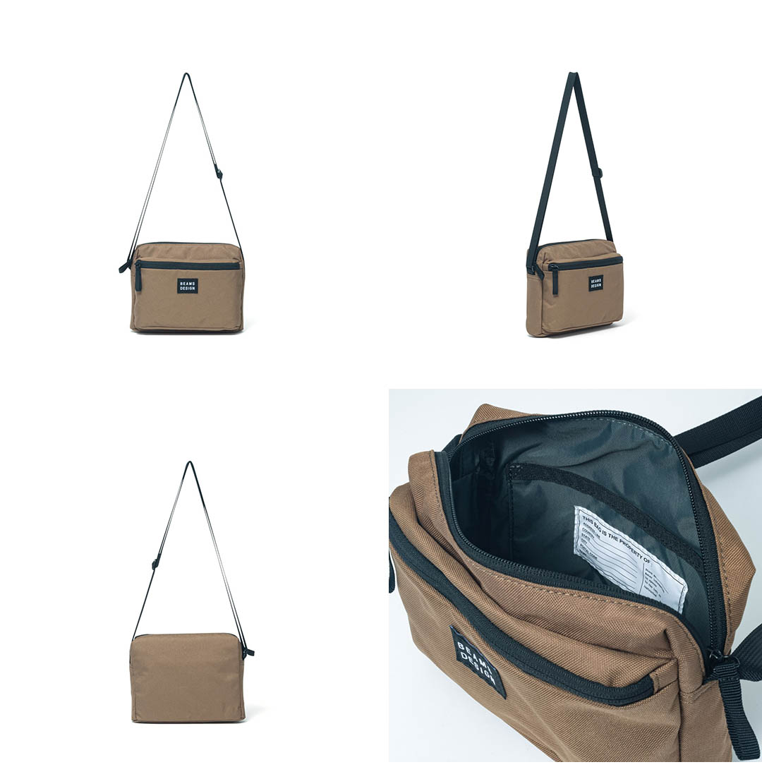 正規販売店】BEAMS DESIGN Every One 横型ショルダーバッグ ［ビームス