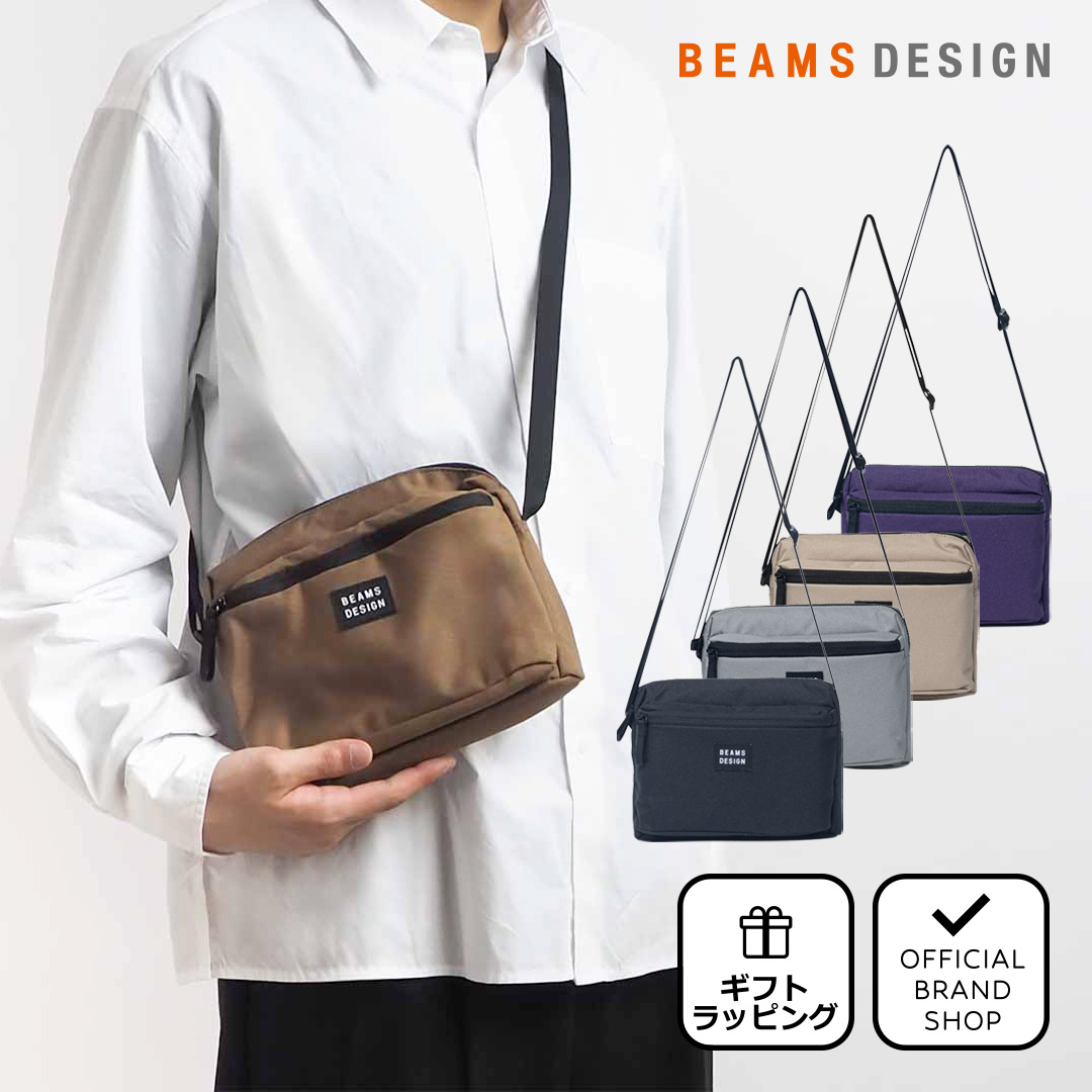 正規販売店】BEAMS DESIGN Every One 横型ショルダーバッグ ［ビームス