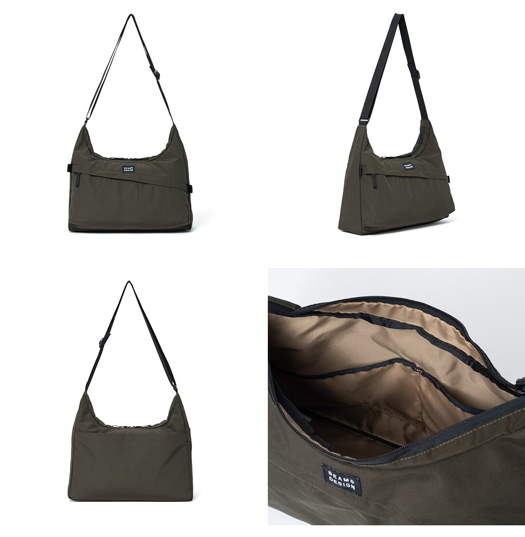 正規販売店】BEAMS DESIGN Diagonal ショルダーバッグ（L）【BMMH5ES6
