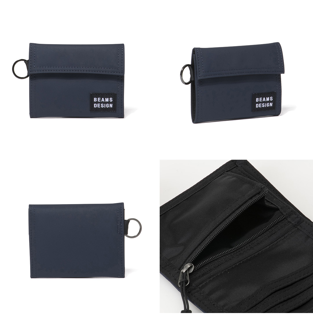 正規販売店】BEAMS DESIGN Passive 三つ折り財布【BMMW6CS3