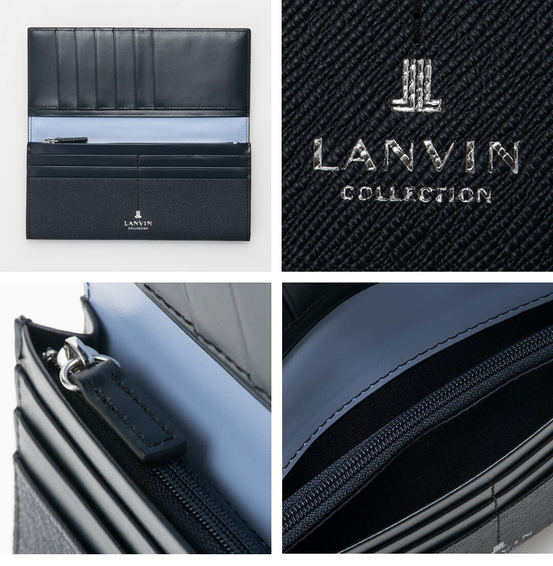 LANVIN COLLECTION 【正規販売店】LANVIN couleur du vin かぶせ型長
