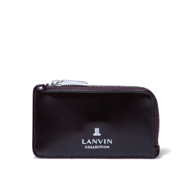 50%OFF】【正規販売店】LANVIN COLLECTION METAL LOGO カード段付き