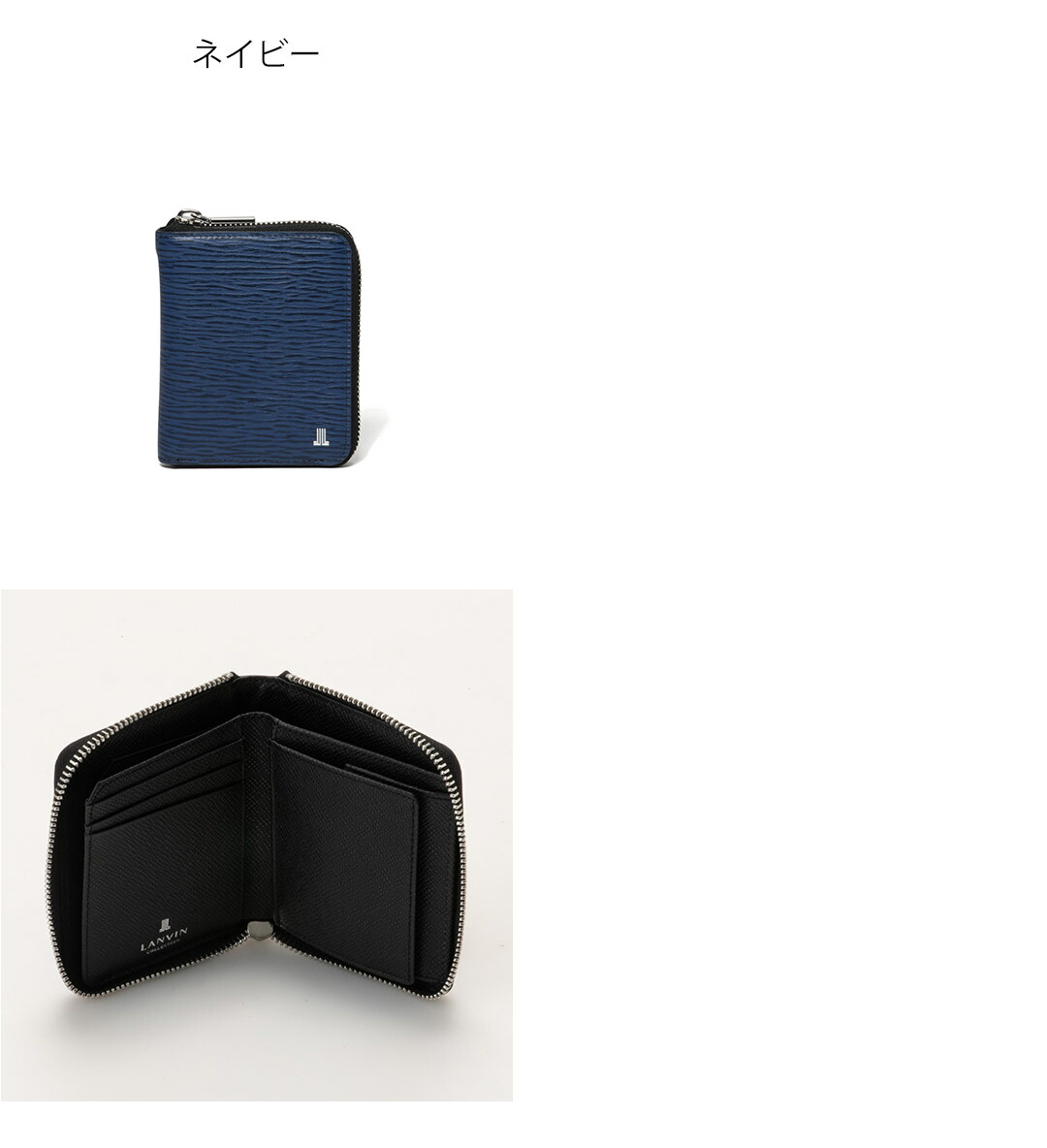 LANVIN COLLECTION 【正規販売店】LANVIN RHEIN ラウンドファスナ-折り