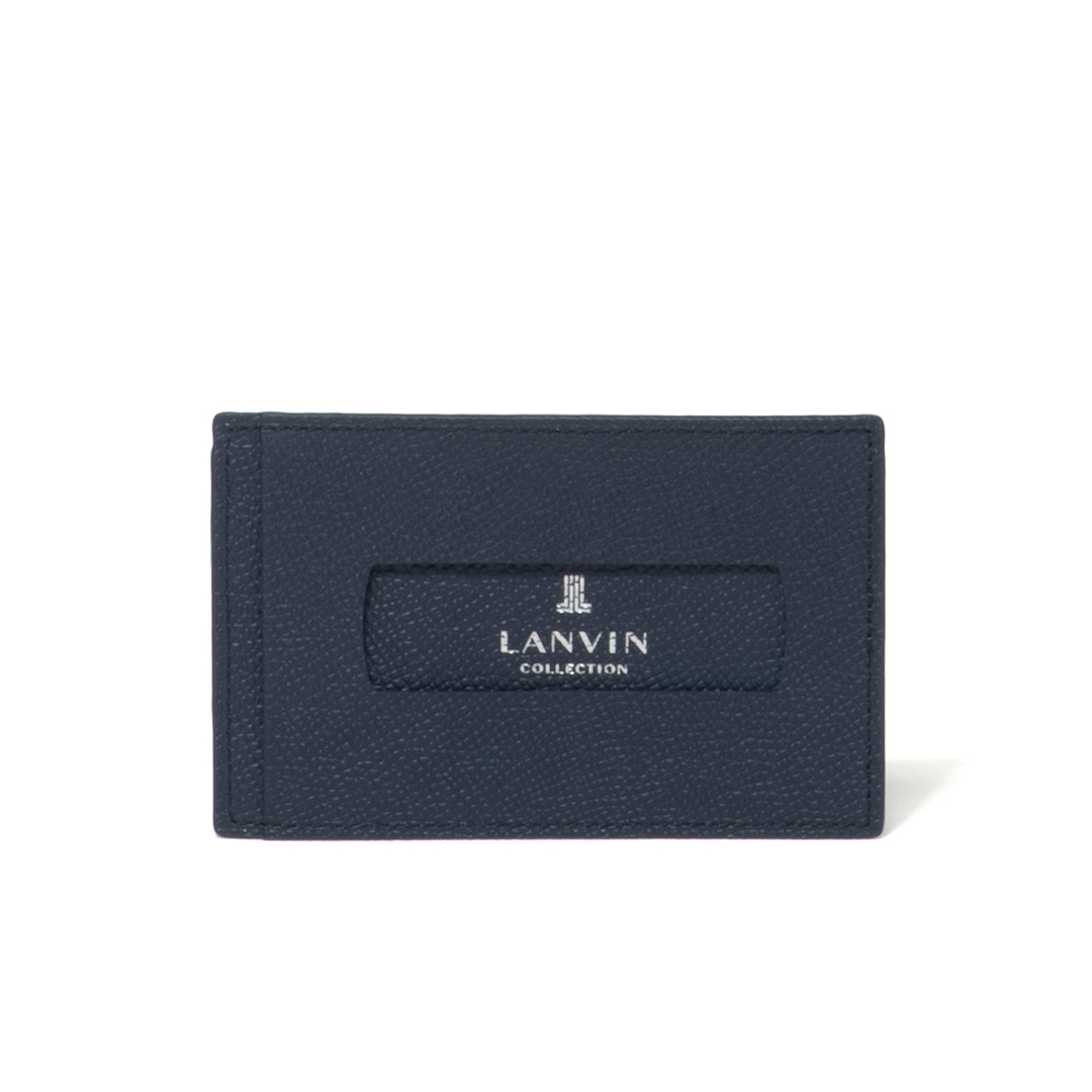 【正規販売店】LANVIN COLLECTION THIN CONSTRUCTION 単パスケース ［ランバン・コレクション］ メンズ 定期入れ IC カードケース 本革 | LANVIN COLLECTION | 02