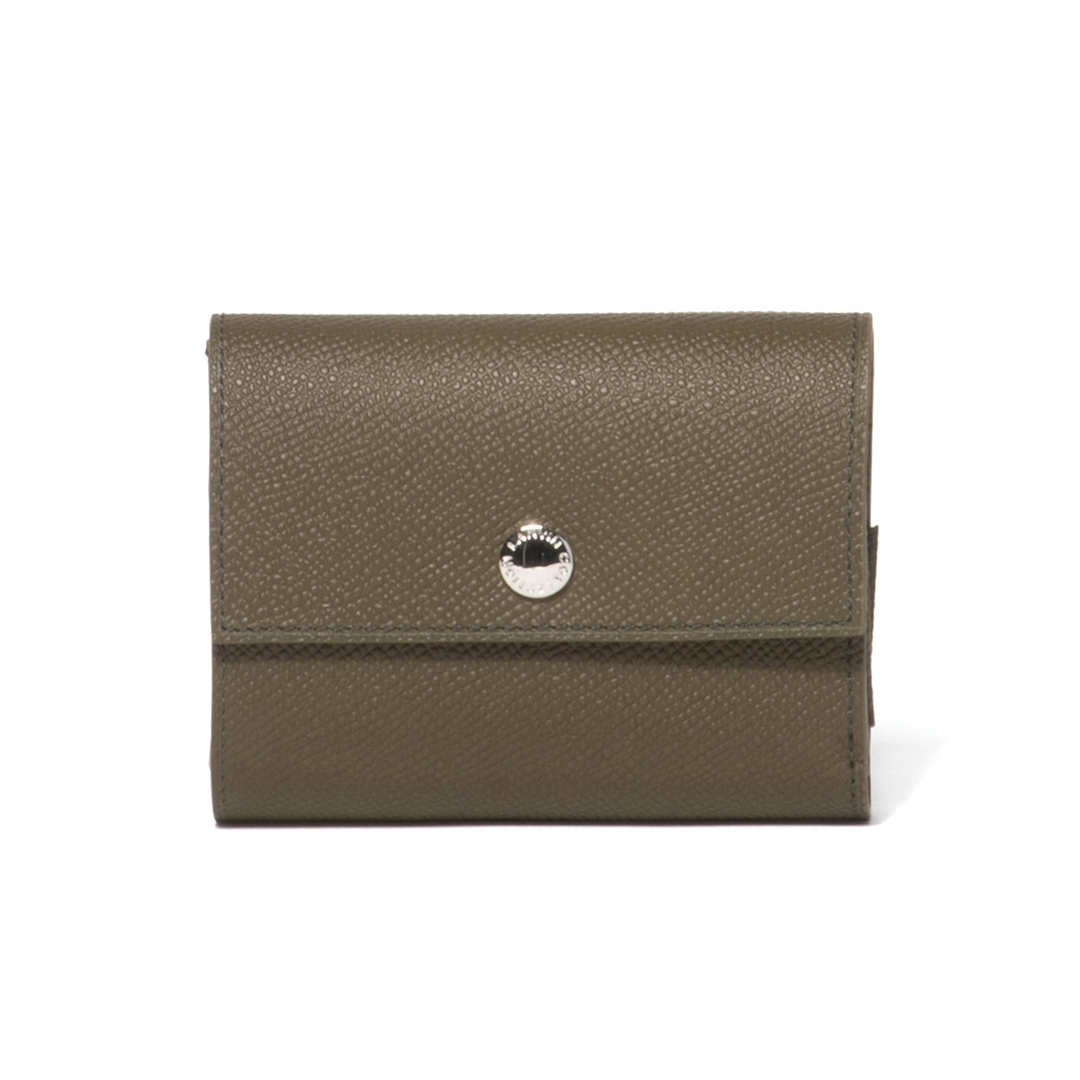 一*輝様 【定価6.3万/極上品】ランバンコレクション 100%ピュア新品カシミ LANVIN COLLECTION 【正規販売店】LANVIN THIN CONSTRUCTION 小銭入れ