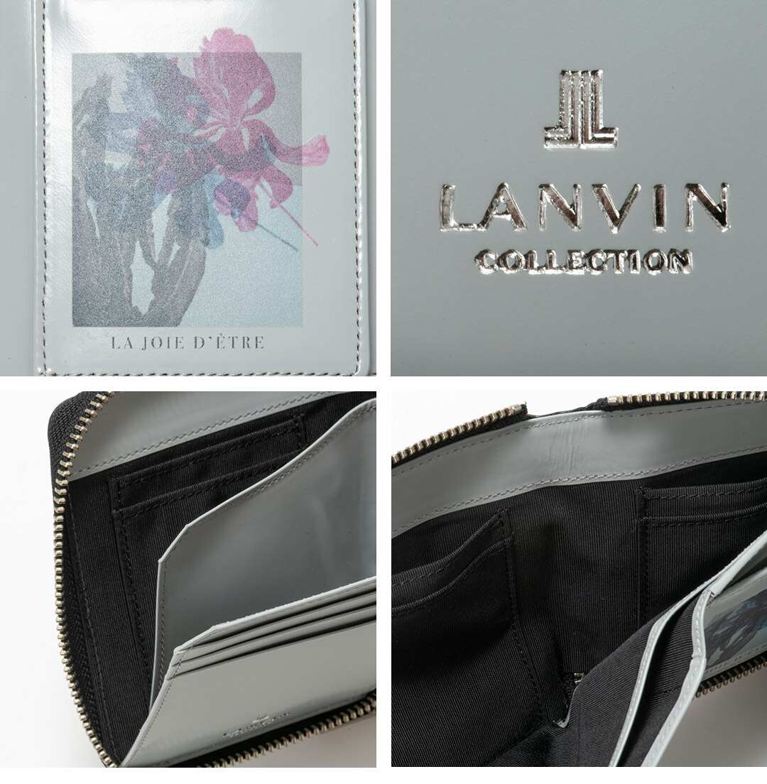 LANVIN COLLECTION 【正規販売店】LANVIN FLOWER PRINT ラウンド
