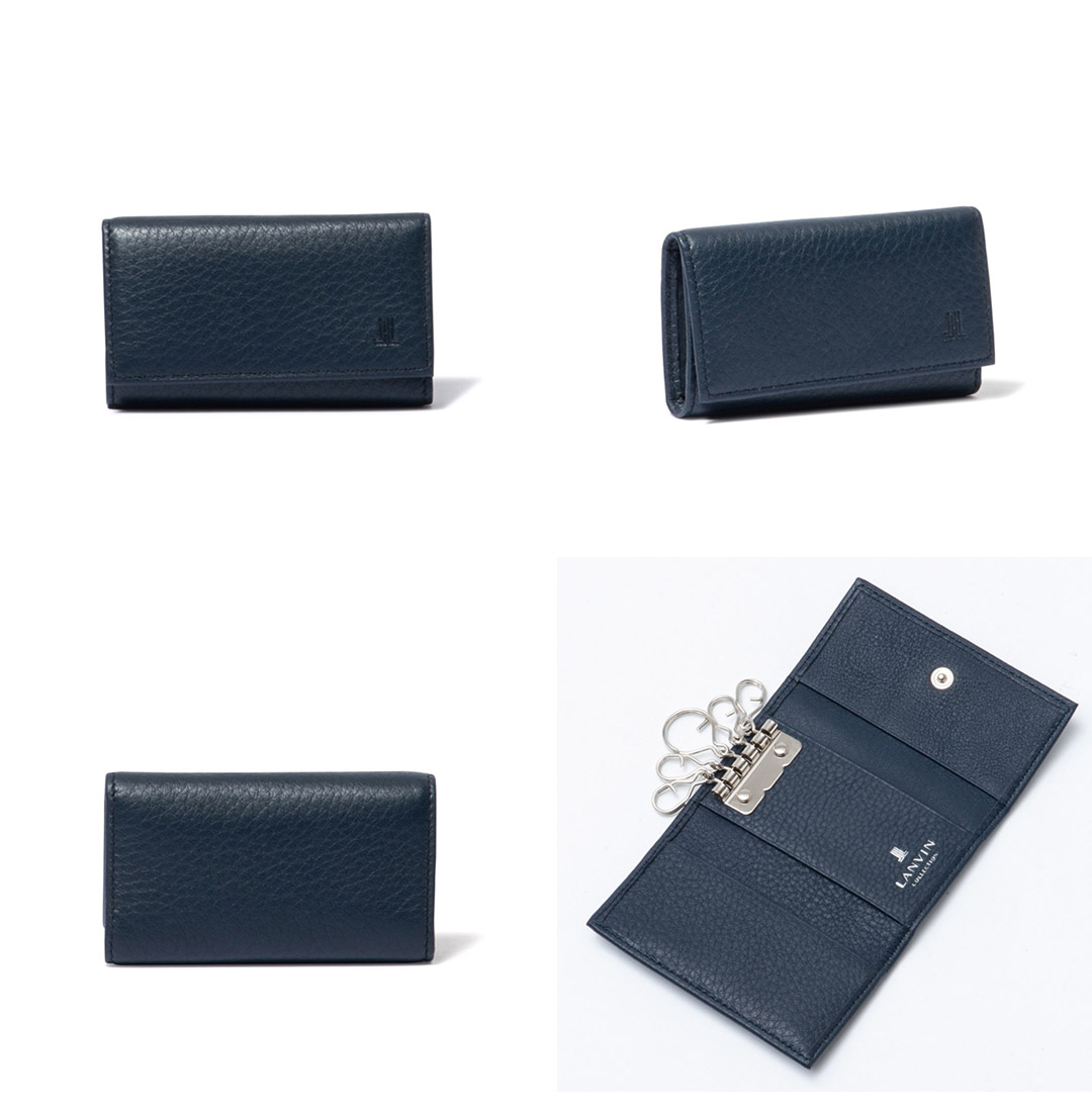 LANVIN COLLECTION 【正規販売店】LANVIN DEER SKIN キーケース