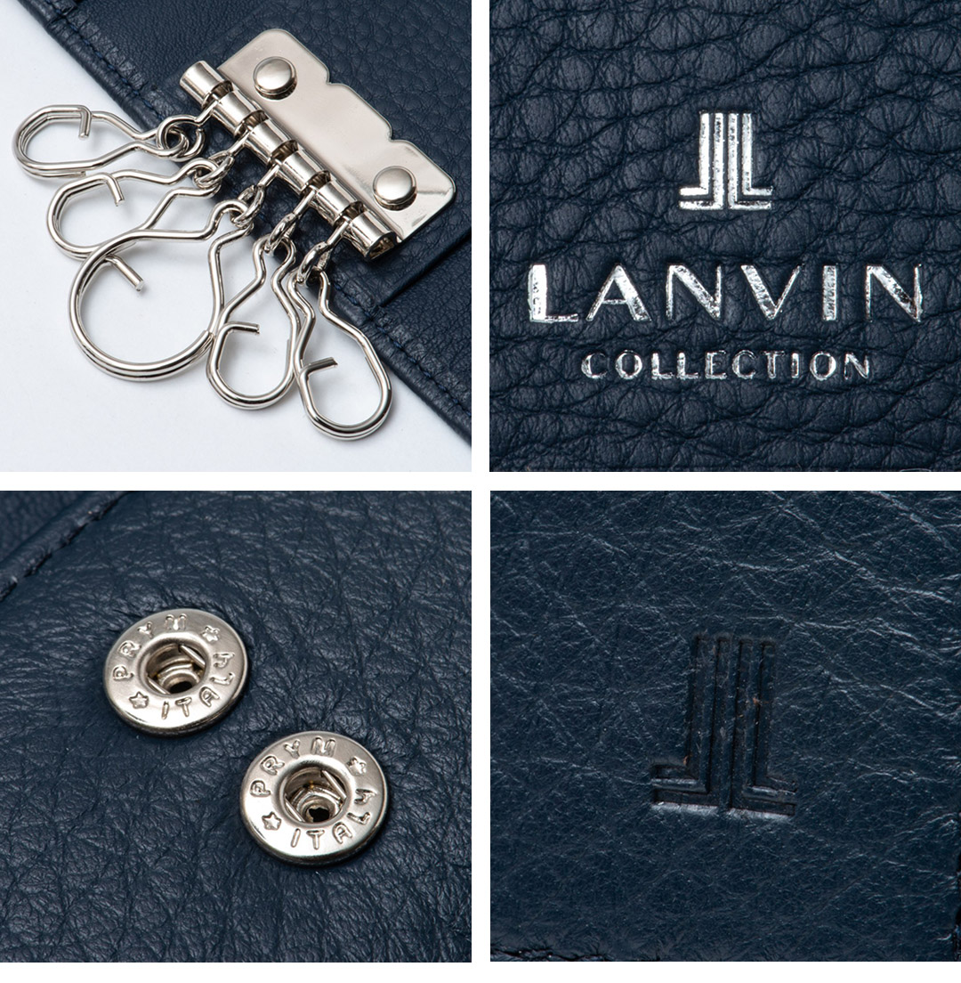 LANVIN COLLECTION 【正規販売店】LANVIN DEER SKIN キーケース