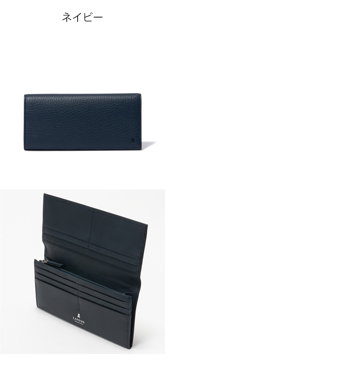 LANVIN COLLECTION 【正規販売店】LANVIN DEER SKIN かぶせ型長