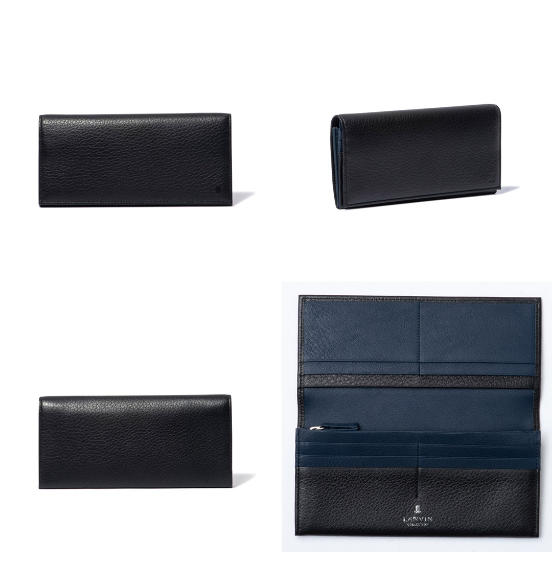 LANVIN COLLECTION 【正規販売店】LANVIN DEER SKIN かぶせ型長
