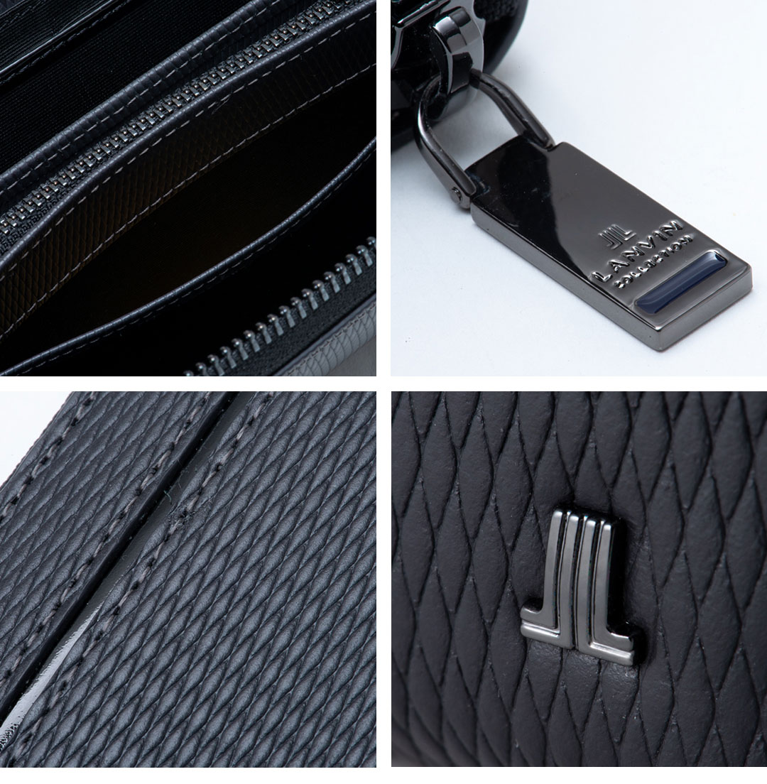 LANVIN COLLECTION 【正規販売店】LANVIN LEATHER COMBINATION
