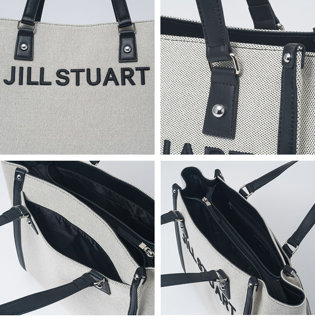 JILL by JILL STUART ワーキングトート 黒 A4サイズ JILL STUART 【正規販売店】JILL パネル トート ［ジル