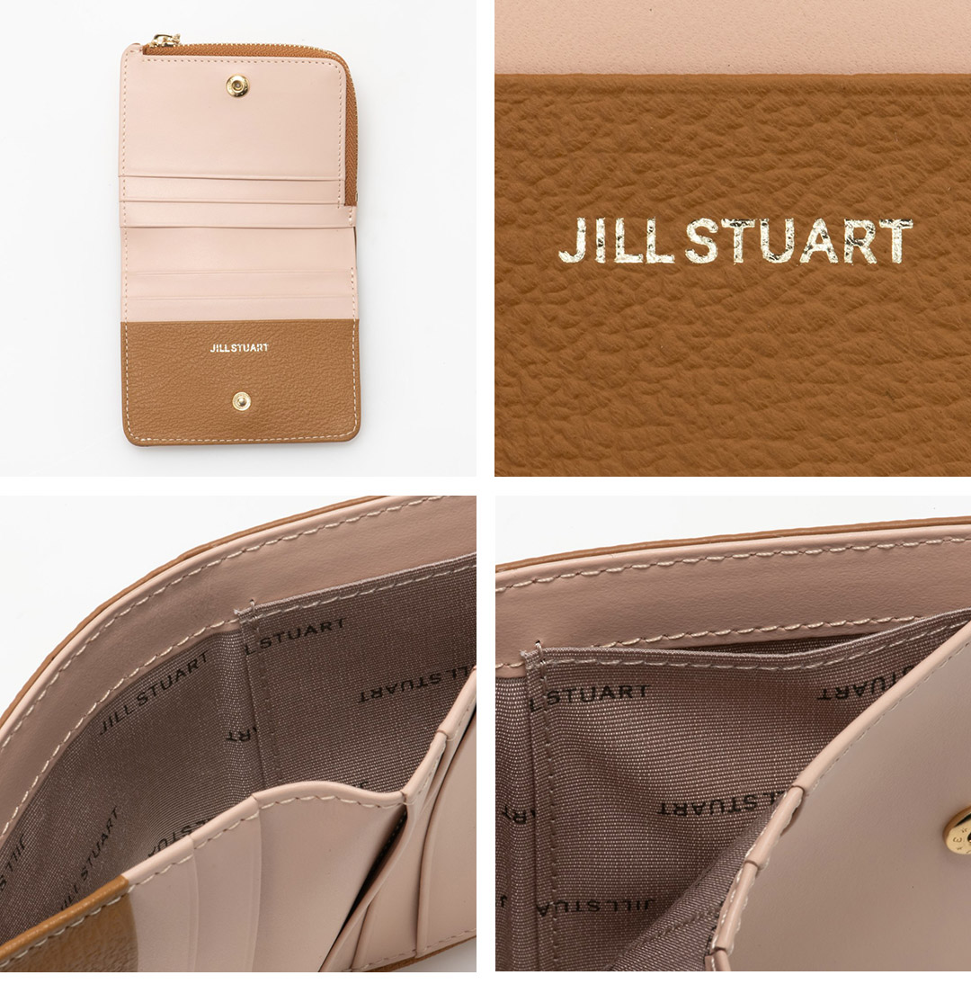JILL STUART 【正規販売店】JILL ミスティ L字ファスナー折り