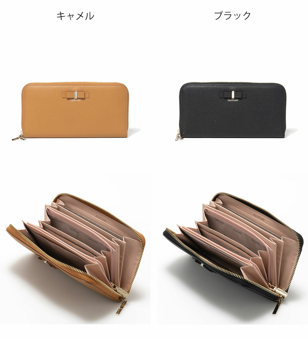 JILL STUART 【正規販売店】JILL ミスティ ラウンドファスナー長