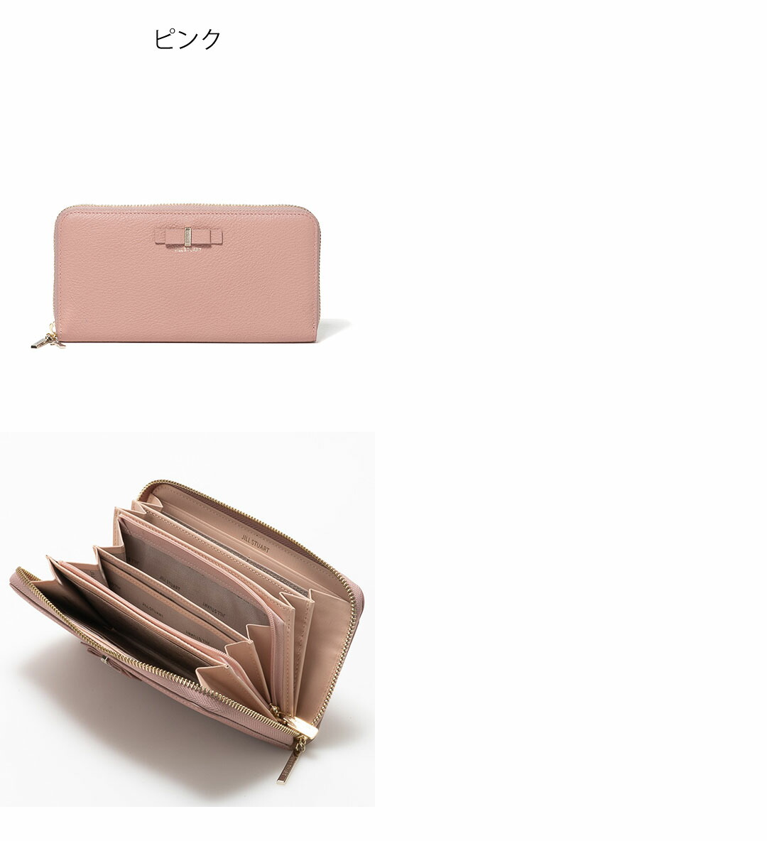 JILL STUART 【正規販売店】JILL ミスティ ラウンドファスナー長