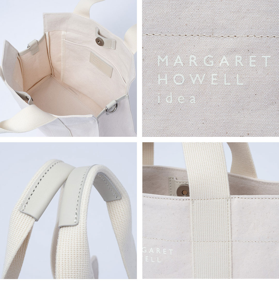 正規販売店】MARGARET HOWELL idea クレマティス 2WAYトート(M) ［マーガレット・ハウエル アイデア］ レディース バッグ  カバン : mhlh4eh1 : THE BAGMANIA Yahoo!店 - 通販 - Yahoo!ショッピング