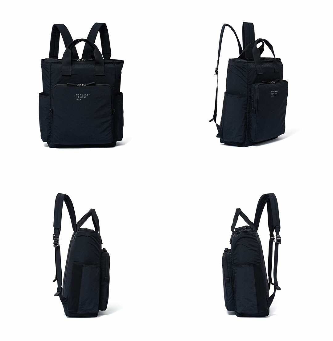 MHL. マーガレットハウエル　ナイロン　リュック　ポーチ取り外し可能　2way 贅沢屋の マーガレットハウエル MHL. ナイロン ポーチ取り外し