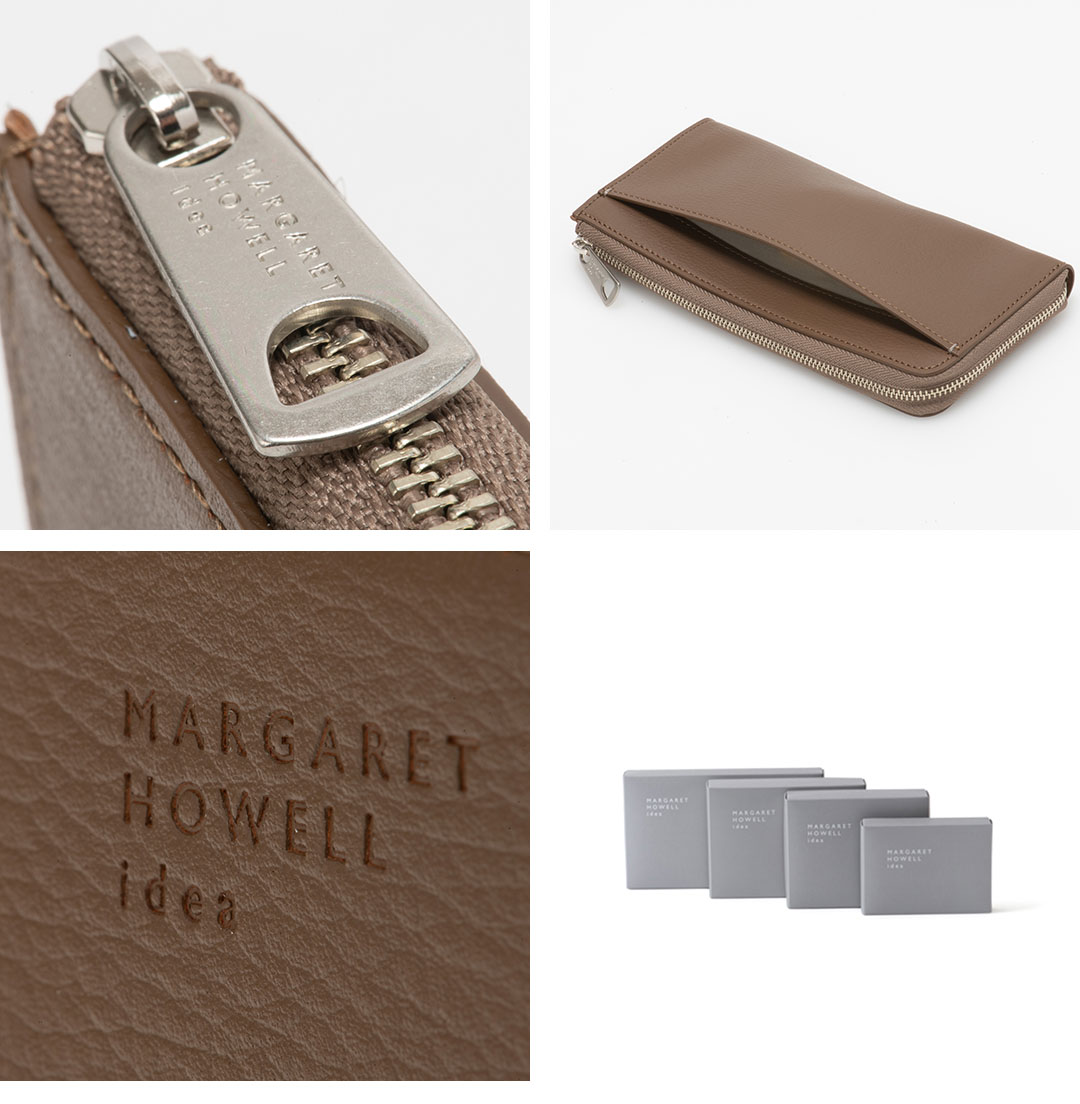 【正規販売店】MARGARET HOWELL idea ダイン L字ファスナー長財布 ［マーガレット・ハウエル アイデア］ レディース ユニセックス