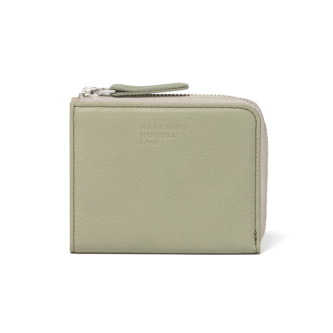 新品 マーガレットハウエルアイデア 二つ折り財布 ホーサ コンパクト財布 グレー MARGARET HOWELL idea ホーサ BOX二つ折り財布 | マーガレット