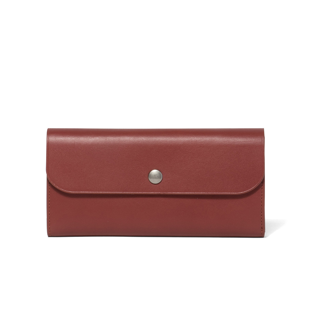 【新品】マーガレットハウエル✨アトランティック✨長財布 フラップ ピンク かぶせ 新品】マーガレットハウエル✨アトランティック✨長財布 フラップ