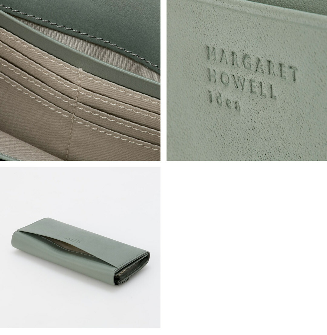 新品！マーガレットハウエル かぶせ長財布 リアルレザー 日本製 本物c236 楽天市場】【正規販売店】MARGARET HOWELL idea スナップ かぶせ型長
