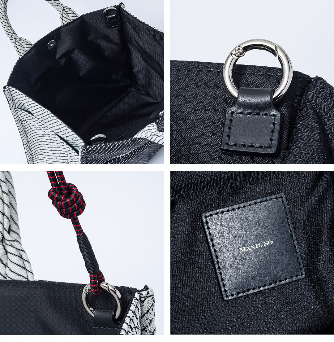 MANIUNO NOVATEX スクエアミニトート(M)　マニウノ thebagmania_mumh4cm1