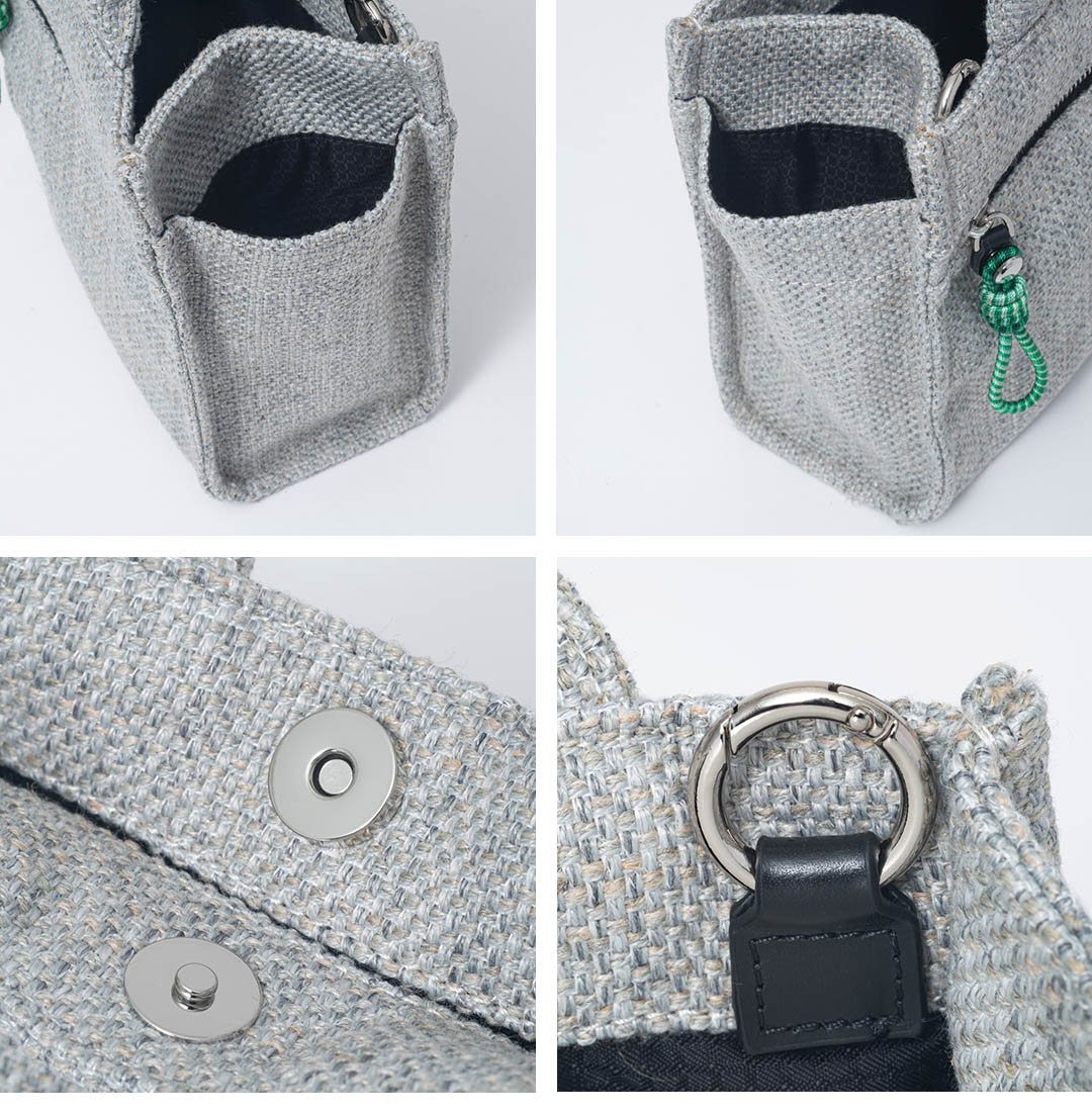 MANIUNO 【正規販売店】MANIUNO NOVATEX スクエアミニトート(S