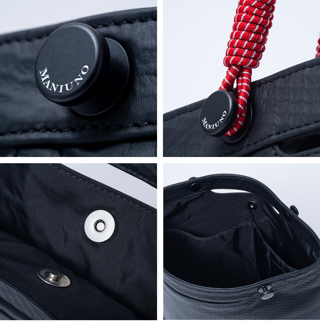 MANIUNO 【正規販売店】MANIUNO ECCO LEATHER トートバッグ(M