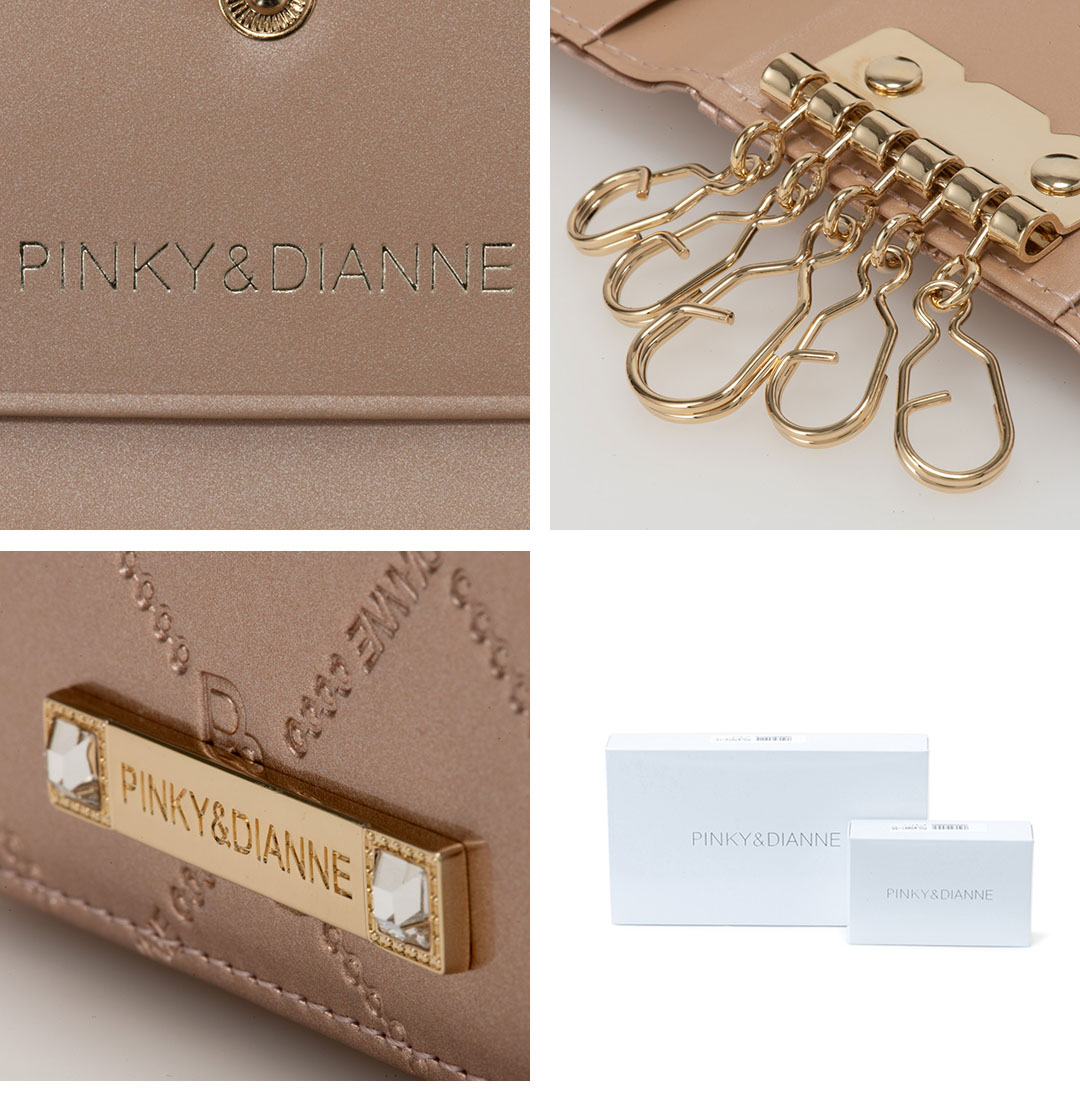「【Pinky&amp;dianne】財布 カード入れ キーケース｣ PINKY&DIANNE パドロック キーケース 商品｜THE BAGMANIA