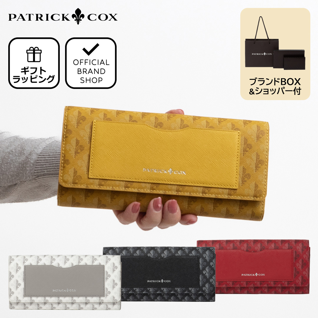 PATRICK COX 【正規販売店】PATRICK カラフルメゾン 長財布