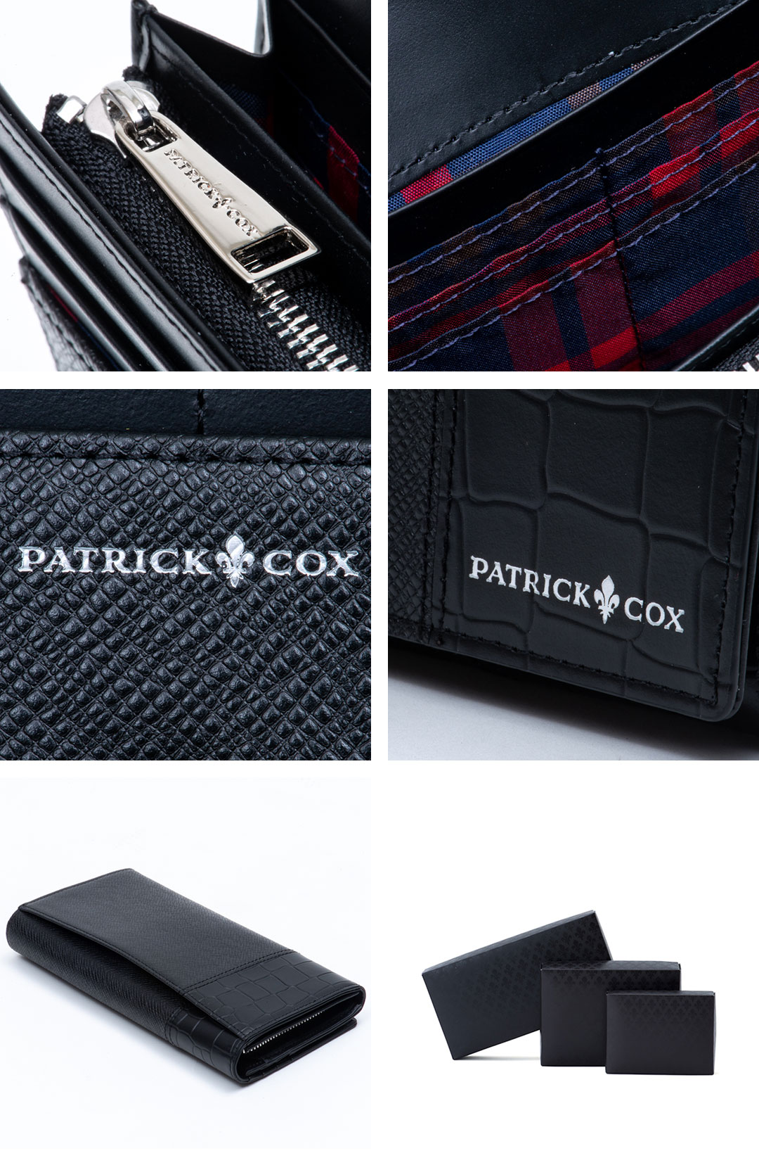PATRICK COX 【正規販売店】PATRICK エンボスレザー