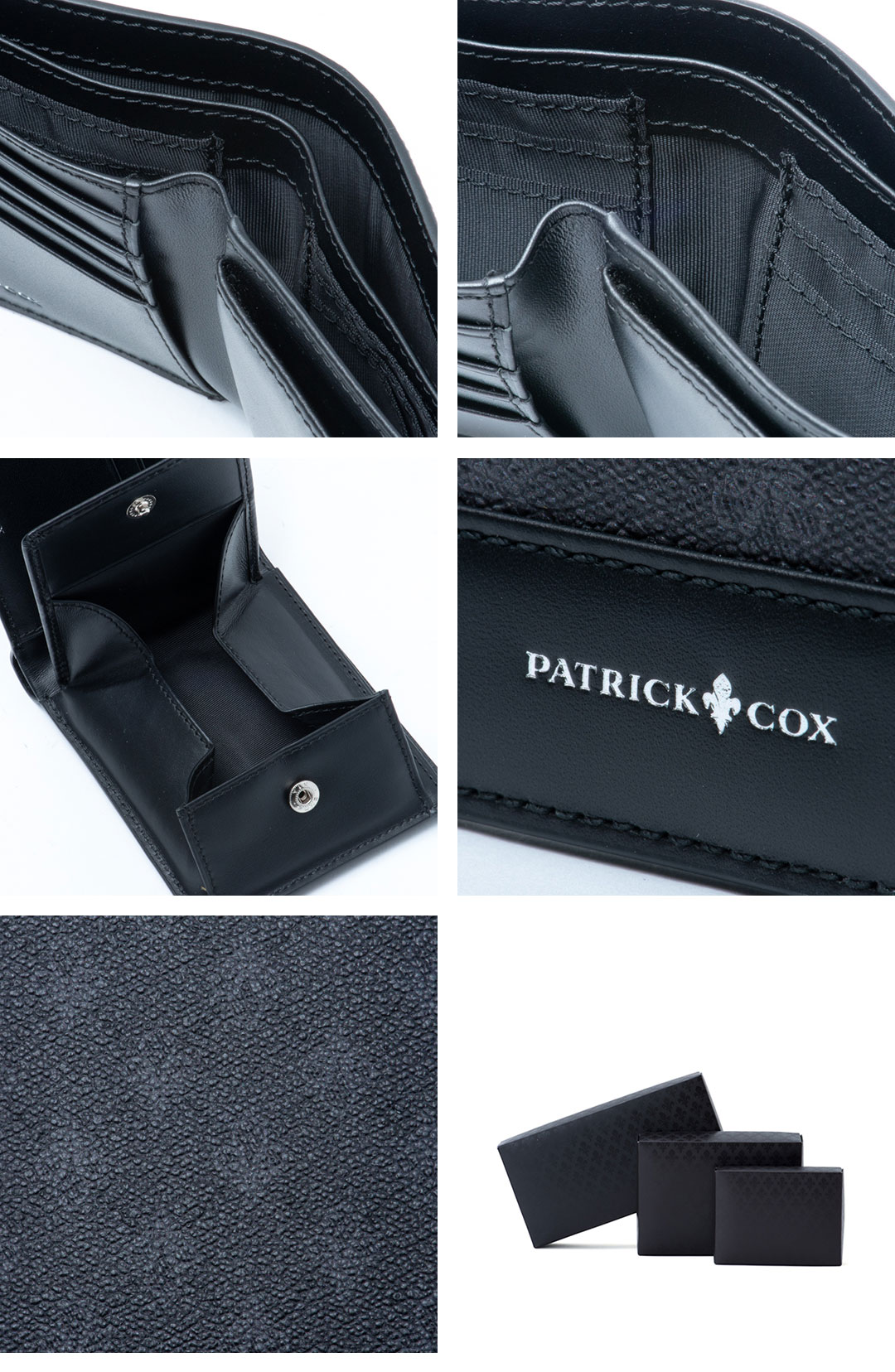 PATRICK COX 【正規販売店】PATRICK プレイドキングス 小銭入付