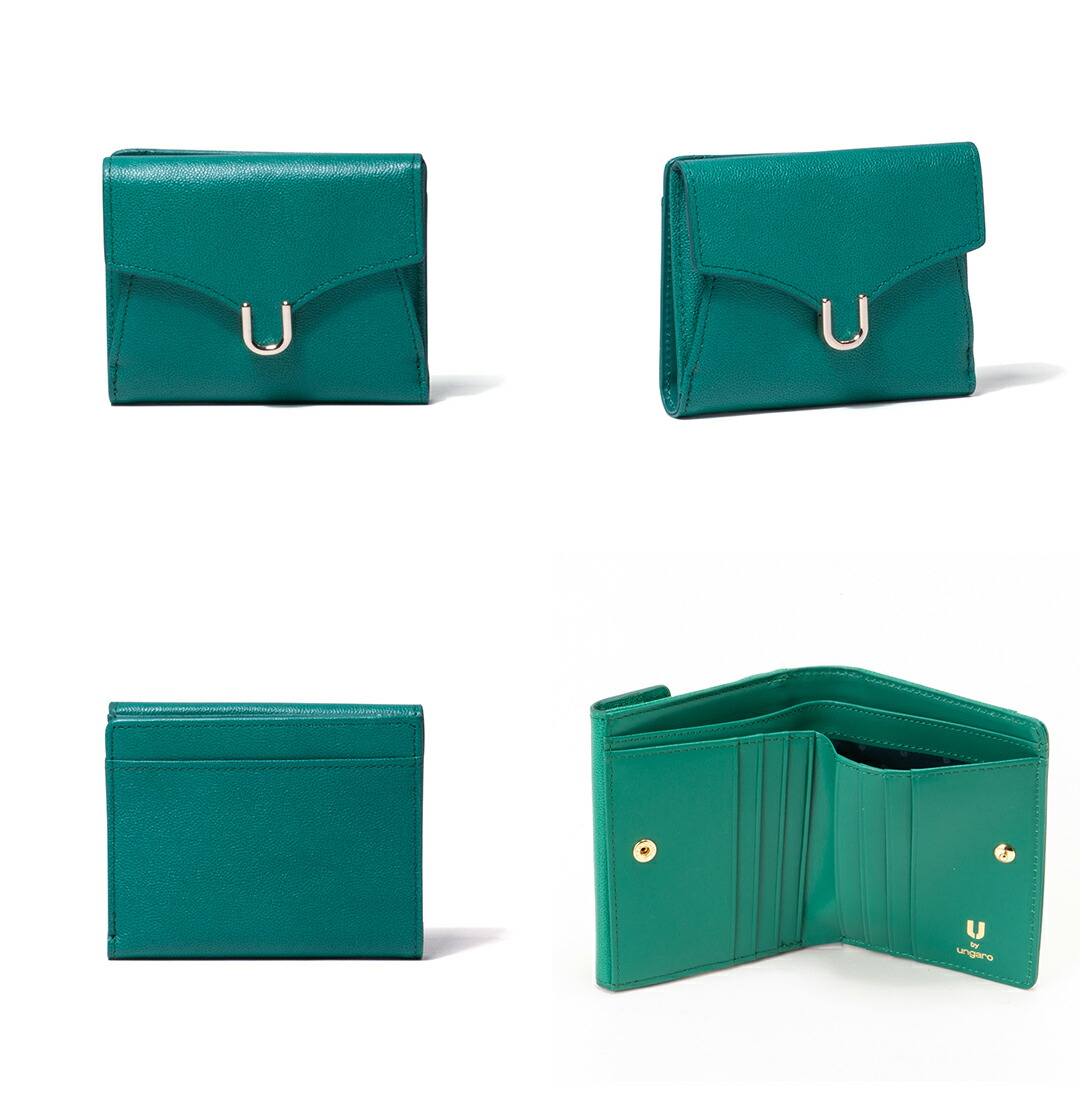 正規販売店】U by ungaro オデット BOX折り財布［ユーバイ ウンガロ