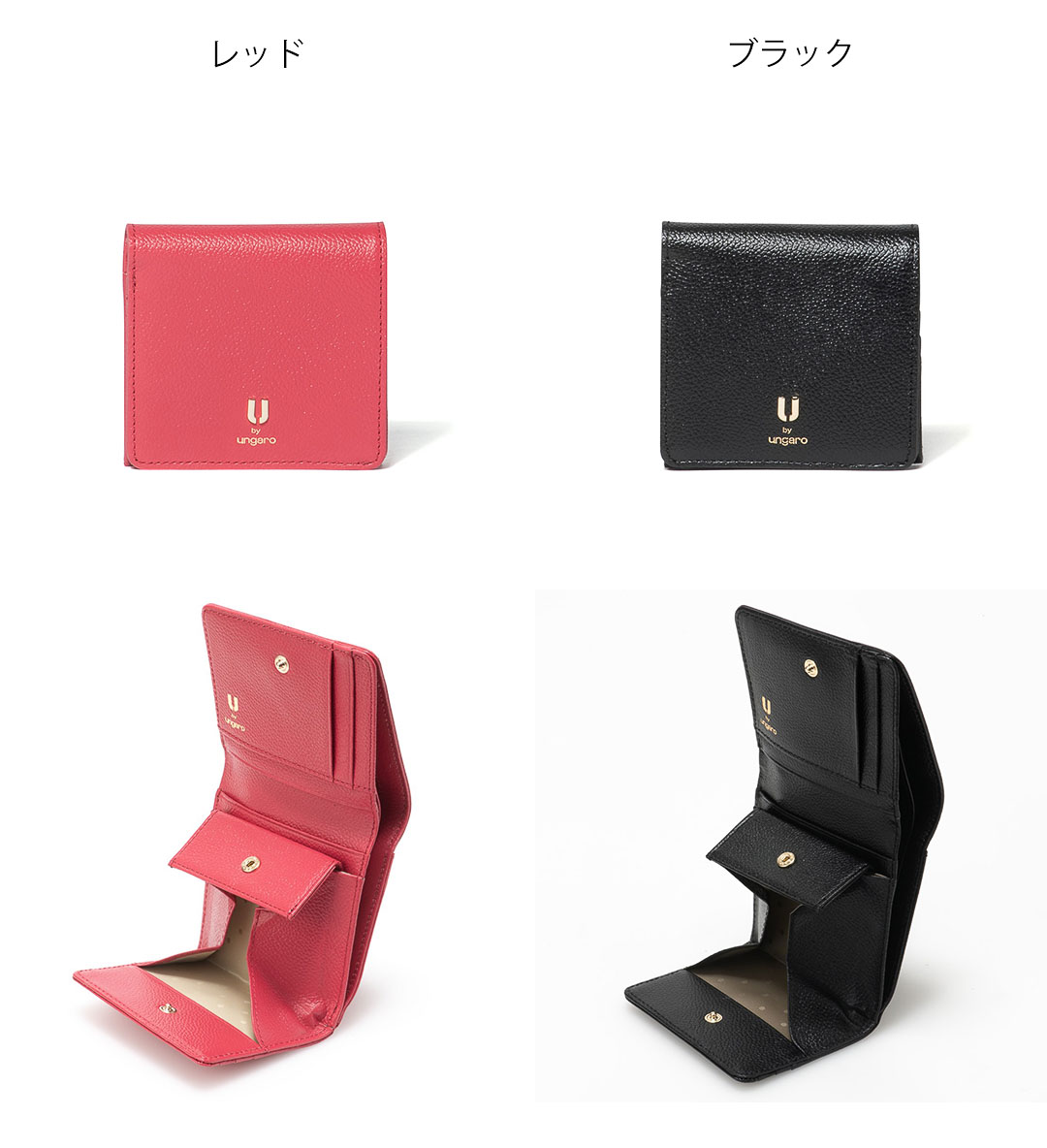 75%OFF 未使用 ungaroウンガロ 大判ショール U by Ungaro 【正規販売店】U ungaro オルガ BOX長財布 ［ユー