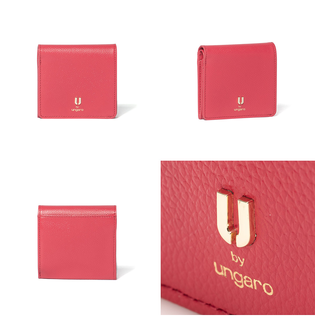 U by Ungaro 【正規販売店】U ungaro オルガ BOX折り財布 ［ユー