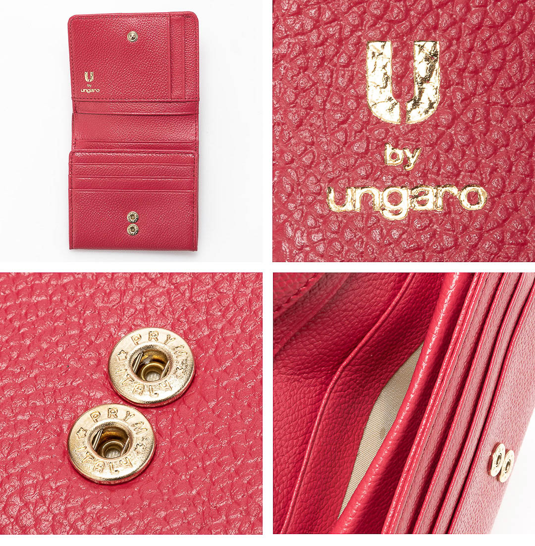 U by Ungaro 【正規販売店】U ungaro オルガ BOX折り財布 ［ユー