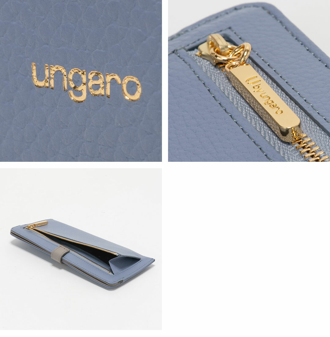 U by Ungaro 【正規販売店】U by ungaro シルヴィー 薄型長財布 ［ユー