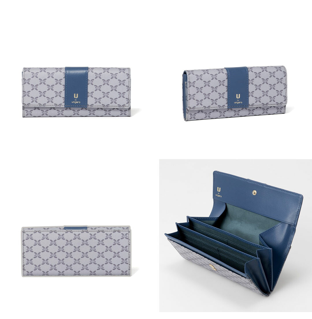 U by Ungaro 【正規販売店】U by ungaro ミレーユ BOX長財布 ［ユー