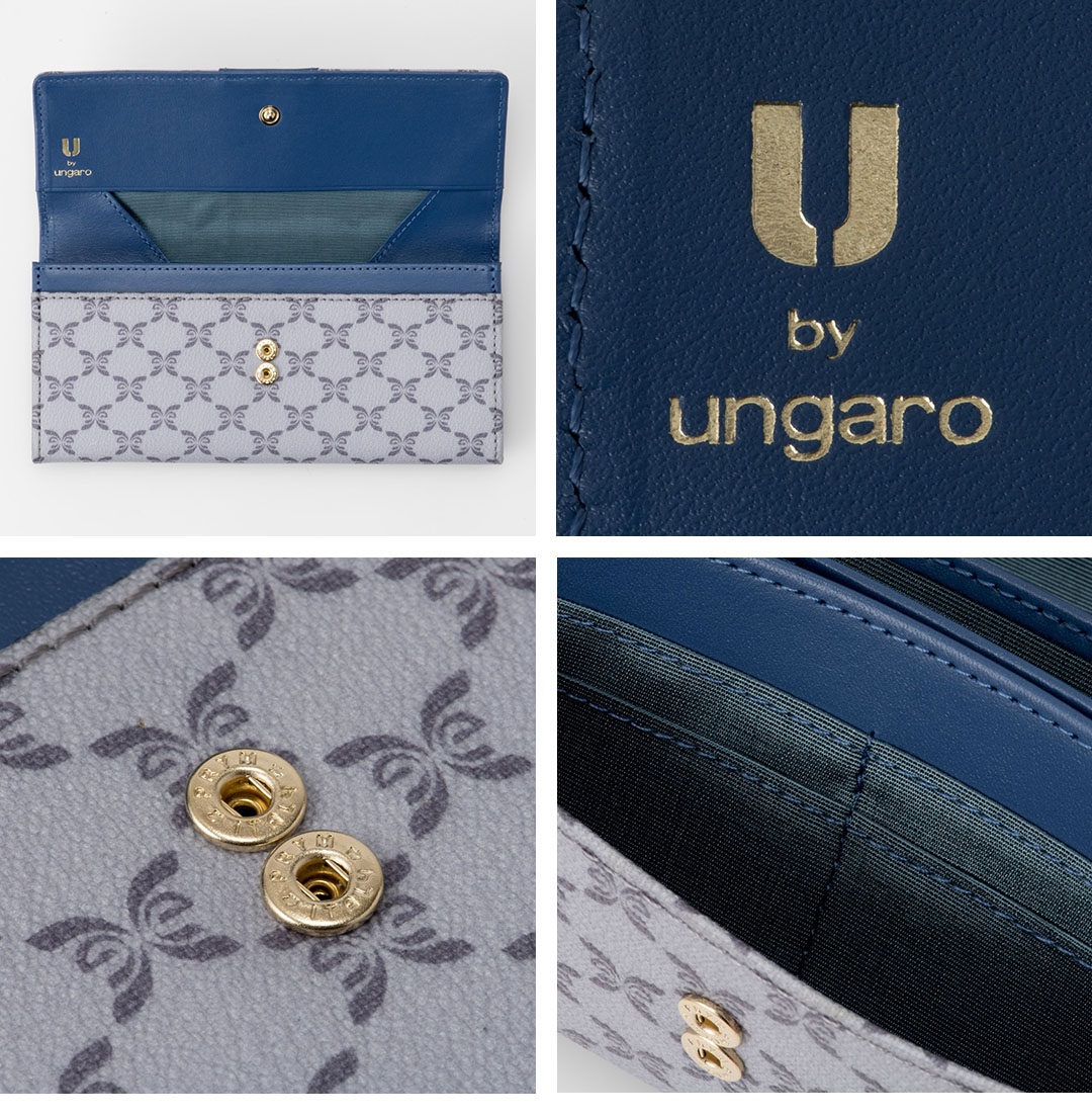 U by Ungaro 【正規販売店】U by ungaro ミレーユ BOX長財布 ［ユー