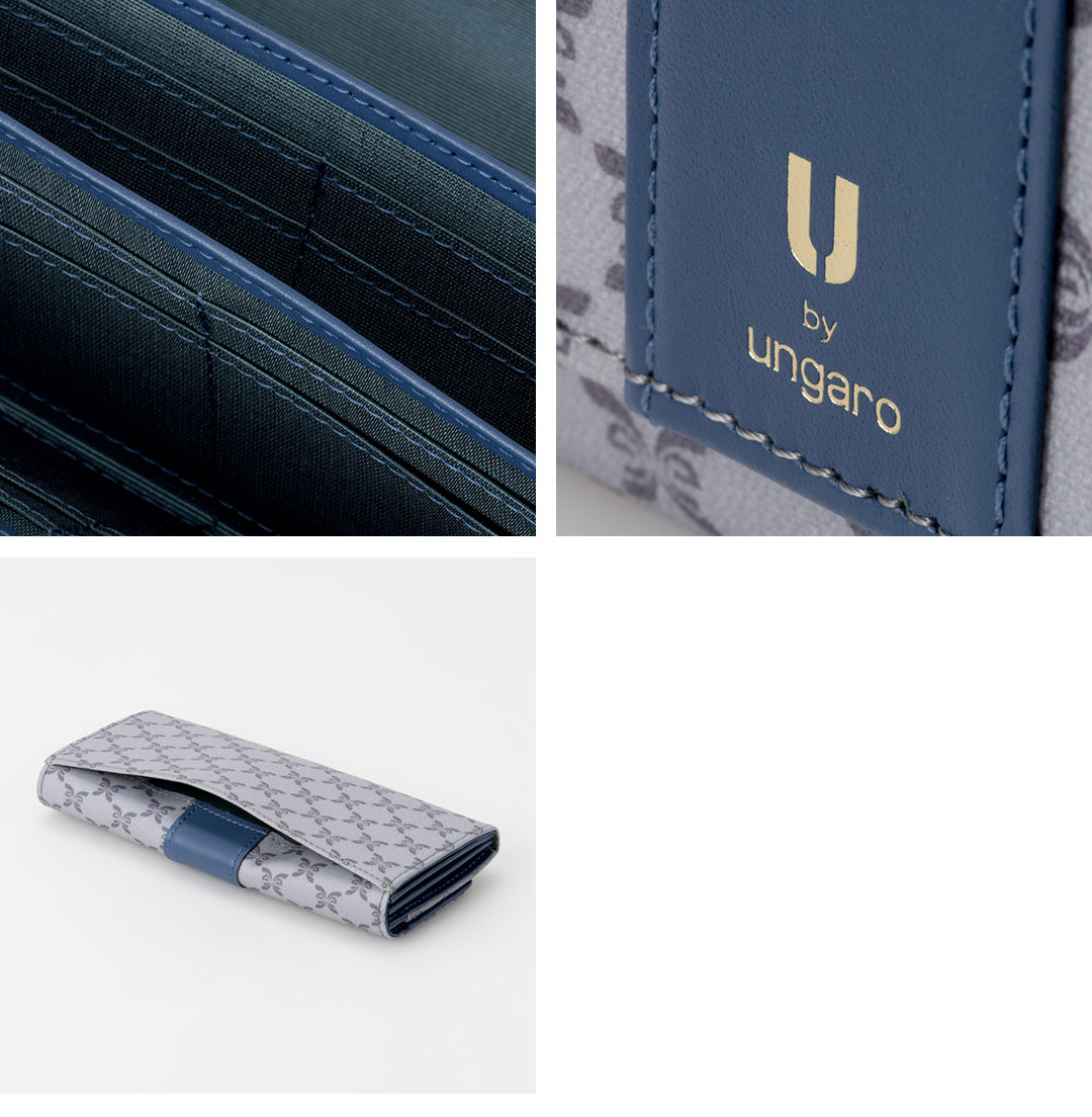 U by Ungaro 【正規販売店】U by ungaro ミレーユ BOX長財布 ［ユー