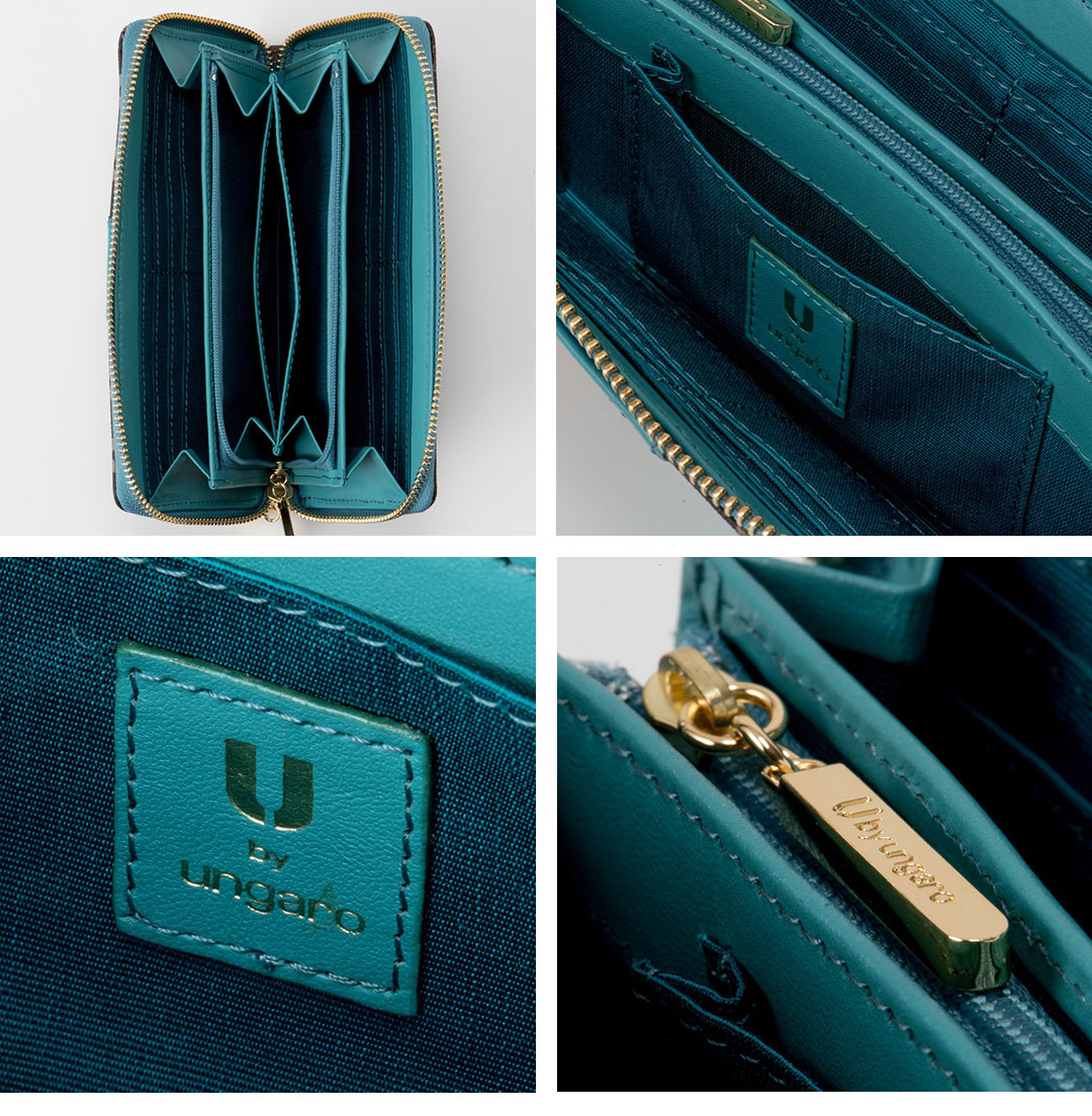 U by Ungaro 【正規販売店】U by ungaro ミレーユ ラウンドファスナー