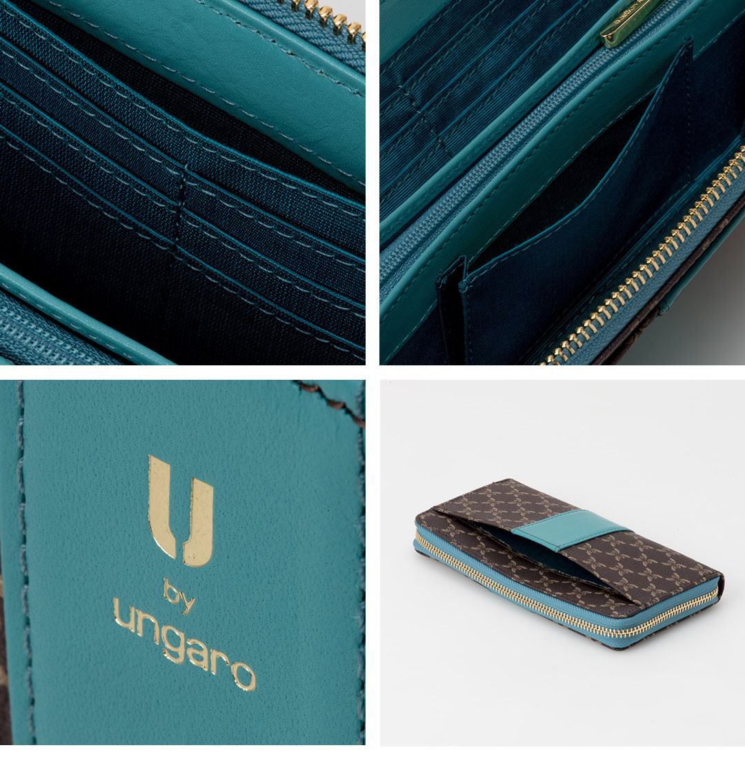 U by Ungaro 【正規販売店】U by ungaro ミレーユ ラウンドファスナー